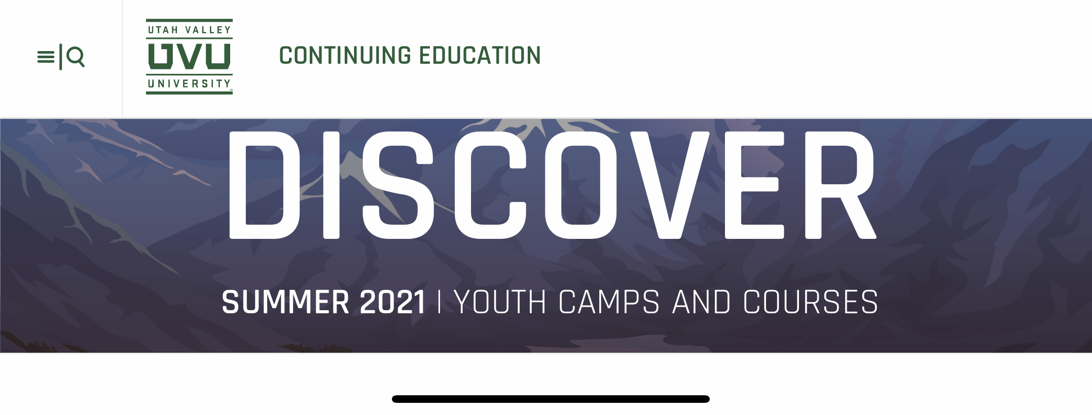 Summer Youth Camps & Courses offered by Utah Valley University (UVU